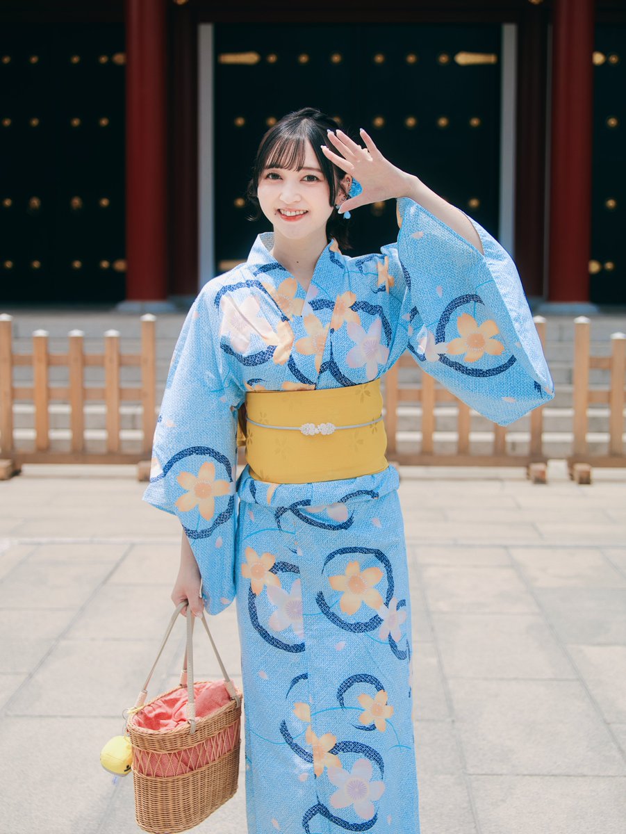浴衣（kumonさん専用） Model #野本りいな さん @riina_nmt おッはヨー！ 浴衣で浅草 自主企画