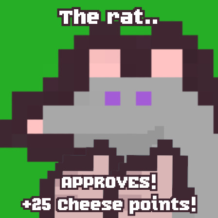RatsbaneGame's tweet photo. @QuickSliceGames Oooooo!
The rat is happy to hear that!
It likes the Quick Slice team as well! :)

And while it is confused about the game..
It does it think it looks cool. Very cool!

It reminds it of a time before the rats time..
Which was long ago. Very long.
Like aged cheese.

BUT!

Overall.. https://t.co/nmGgoUQFMn