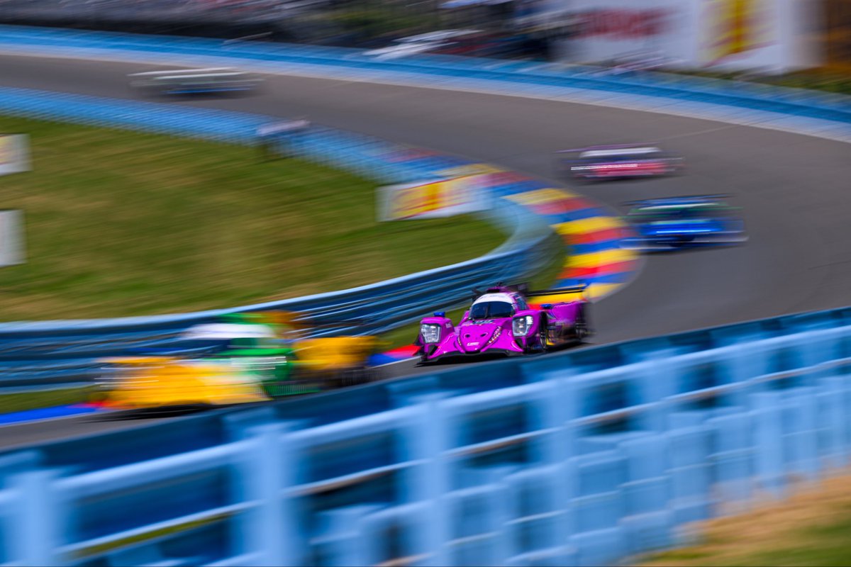 AORacingUSA's tweet photo. With 1H15M to go, we’re in the heat of the afternoon at @WGI. Spike and Dane are running in third in LMP2, and Rexy and Nick have rejoined the race in sixth. It’s been a crazy race and we suspect the end will be as well! Let’s go!
📍 @WGI
⏱️ https://t.co/8G1zQokSeF
📻 @IMSARadio (https://t.co/skw75uVdWO)
📺 Peacock (USA), @IMSA YouTube (Intl)