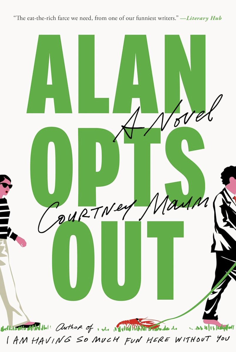 JudiHolst's tweet photo. A Funny Look at Suburban Life, Consumerism, and Starting Over!

In Alan Opts Out by Courtney Maum, Alan Anderson quits his advertising career and moves into his backyard playhouse. 😂

Review: https://t.co/OEqejKLDsv

@littlebrown #courtneymaum #alanoptsout #bookreview #satire https://t.co/R7Yi3HoGfH