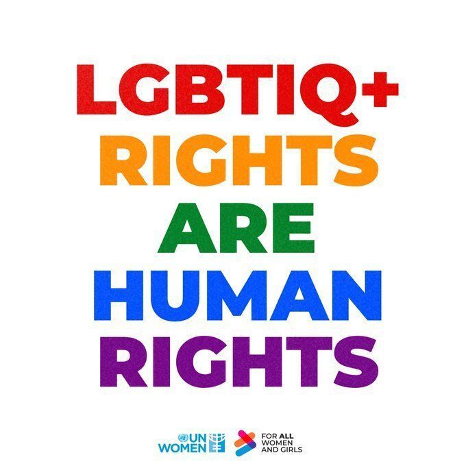 UNGeneva's tweet photo. Everyone deserves all human rights and freedoms.

This includes the fundamental right to live without:
🌈 violence
🌈persecution
🌈discrimination
🌈harassment
🌈stigma 

#NoToHate #PrideMonth https://t.co/go6VVfBpzm
