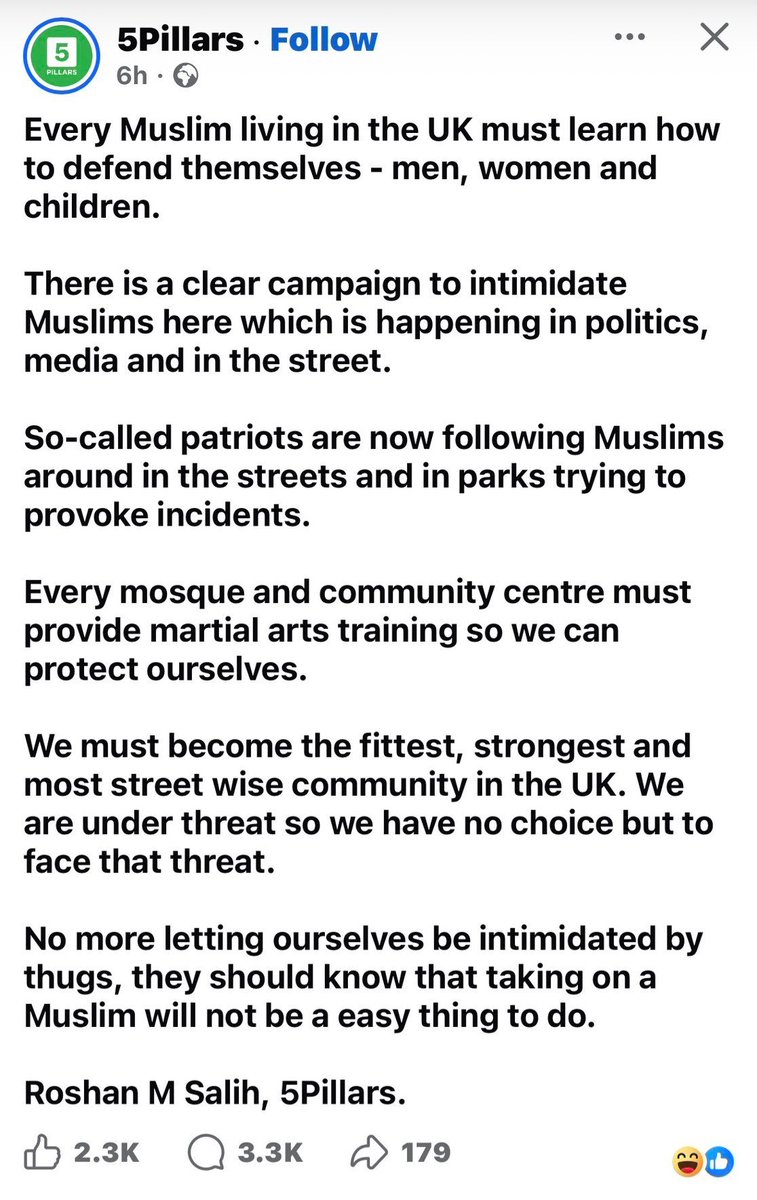 CraigHouston_'s tweet photo. This’ll go totally unchecked by our establishment. 

Imagine if this was written by any non Muslim group? There’d be cobra emergency meetings set up. https://t.co/vYEdTVRO8e