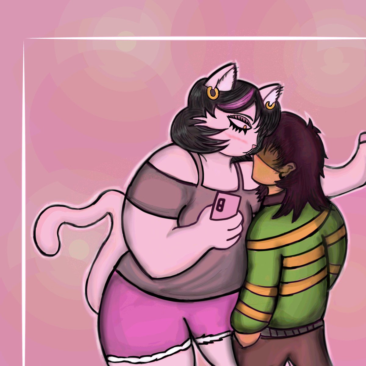 CLAUDIO97443575's tweet photo. Another rework I'm too weak to make anything new right now

#kratti #deltarune https://t.co/lzpUmZl0HI