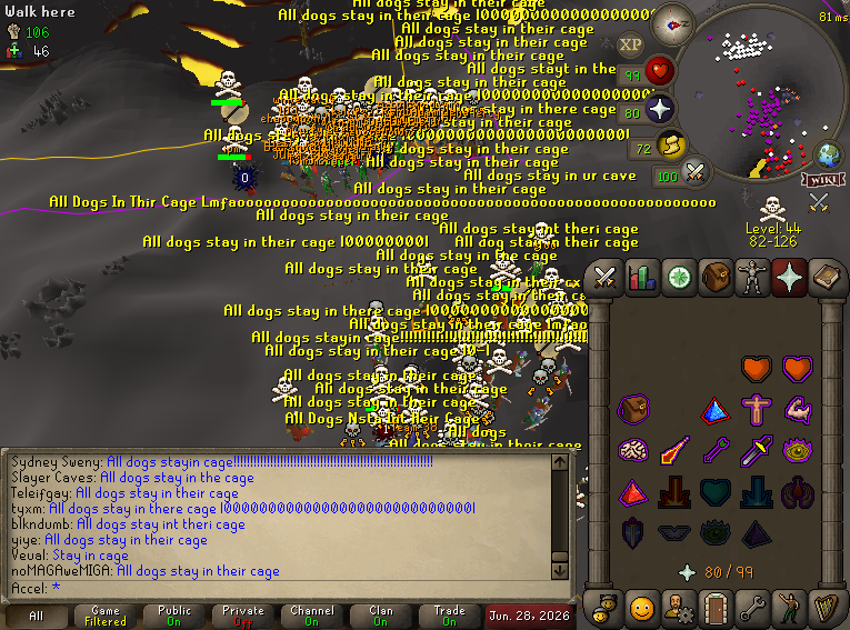RoTNewsNetwork's tweet photo. BAITED @EOPISS BACK INTO F2P AFTER WE BROKE THEM YEARS AGO WITH OUR MED LEVELS! 👑 

CAN SEE WHY THEY AVOIDED NOW, ZERO IMPACT, ZERO IQ, ZERO CHANCE! 🚫 🧠 

BULLIED THE GHOSTLY ROBE WEARING DORKS! 🤓 💀 

PM A1V1 TO SPY 🕵️ https://t.co/0is8hhvlil