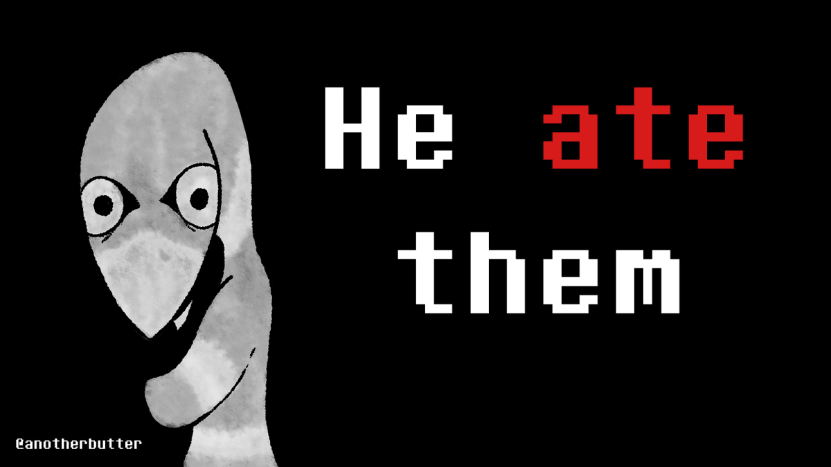 AnotherButter's tweet photo. * Wait, dont. Wait... don't!!!
#deltarune #deltarune_fanart #gaster #normalnpc https://t.co/GP3Pbx7cda
