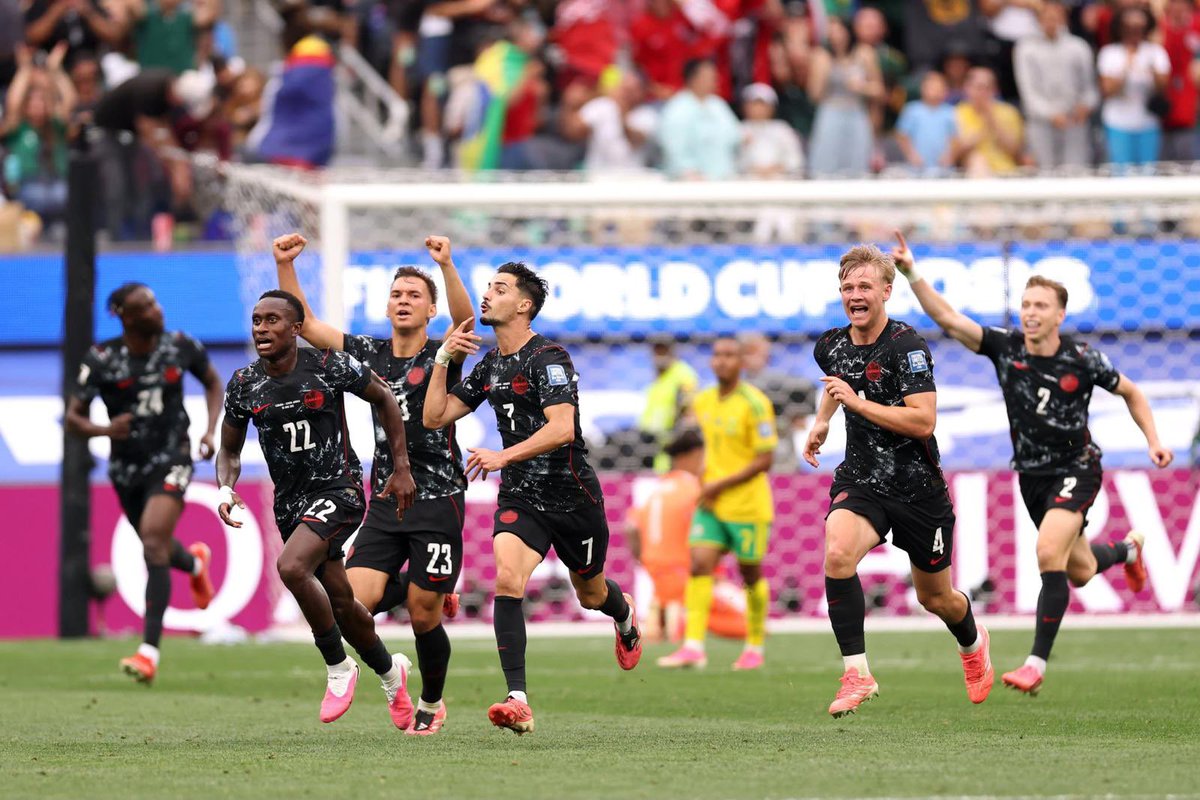 SoniaLiberal's tweet photo. What a game!!! 🇨🇦⚽

Congratulations to #TeamCanada on making history with our first-ever FIFA World Cup knockout stage victory!

Canadians are cheering you on every step of the way. Go Canada Go! 🍁 https://t.co/L34FJgSFGK