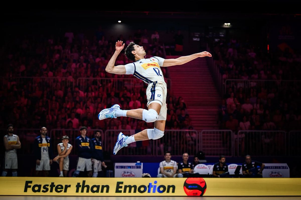 teambottolo's tweet photo. Mattia Bottolo during the VNL Pool Phase Week 2 Match against Slovenia

📸 VBW https://t.co/6haac9RJU8