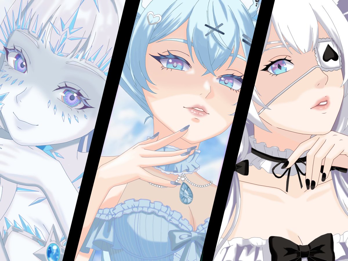 ZiyumyArts's tweet photo. Fanart Trio Demon Huntrix das Neves 
@kubch00 @RizunaSchnee @rkita_ 
Finalizado com Sucesso https://t.co/2Hld8ps4Qz