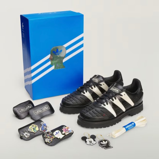 snkr_twitr's tweet photo. AD: Brain Dead x Disney x adidas Collection drops tomorrow at 7am PT/10am ET

- adidas US
Predator https://t.co/KuogY3KlH7
Apparel https://t.co/QACsXCxn6i

- SNK https://t.co/vMqryEO6DZ https://t.co/KMhPzn6Wxr