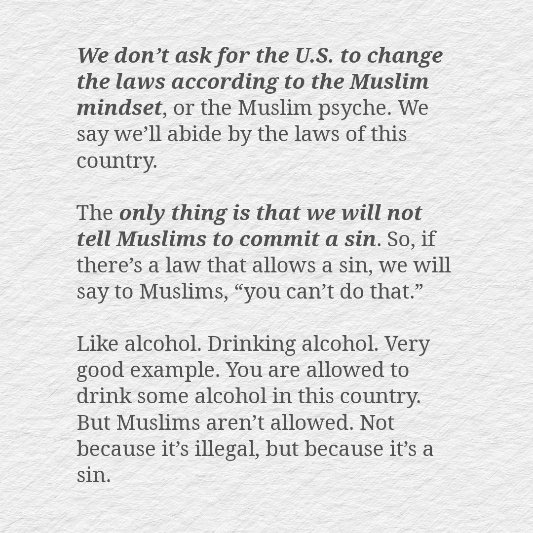 DarulQasim's tweet photo. What does Sharīʿah actually require of Muslims living in America? 

Shaykh Amin Kholwadia answers: https://t.co/MzjUYvxB04 https://t.co/JlK4xuSWDj