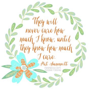CallMichele's tweet photo. “We should also remember the lives she touched -- because while she was busy changing a generation, she was never too busy for her players. And that, perhaps, was the most impressive balancing act of all”
#PatSummit https://t.co/UsXA1QtIzl