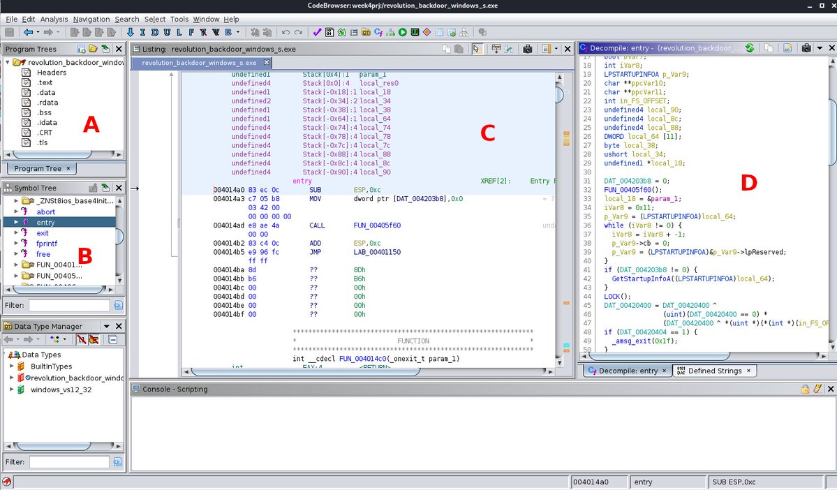 cr3ghost's tweet photo. A full university malware analysis course with every lecture, video, assignment, and lab available for free online.

Malware taxonomy. Static and dynamic analysis. x86 and x86-64 assembly. Ghidra from introduction to scripting to machine learning applications. YARA rules. Runtime debugging. Host exploitation and forensic analysis. Android and Java malware. PDF payload analysis. Sysmon. Volatility memory forensics.

No enrollment. No paywall. No signup. Just a complete course.

Course: https://t.co/GH0nZXRl3C
YouTube Videos: https://t.co/7ziaFvKbyi

Author: @colemankane 

#MalwareAnalysis #ReverseEngineering #InfoSec