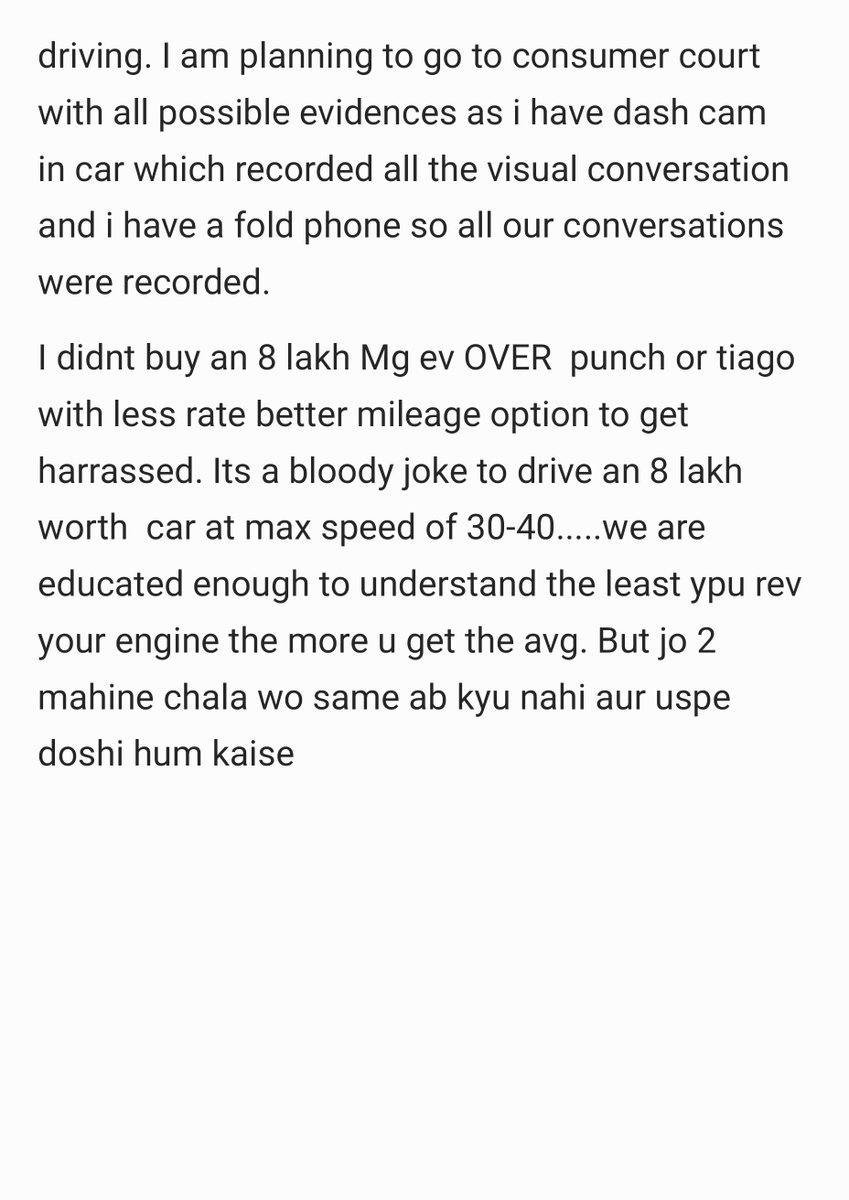 Willy_Manchanda's tweet photo. @mgmotorindia1
@MGMotorIn @mgcustomersupport

Bought new mg comet car , first 2mth avg 180-200 , in 2 mths dropped from 180-100 to 100-120 max and excused we heard are not digestable.kindly check the attachementz for wholw discription and someone plz suggest shall we approach cC. https://t.co/YF795RUrt8