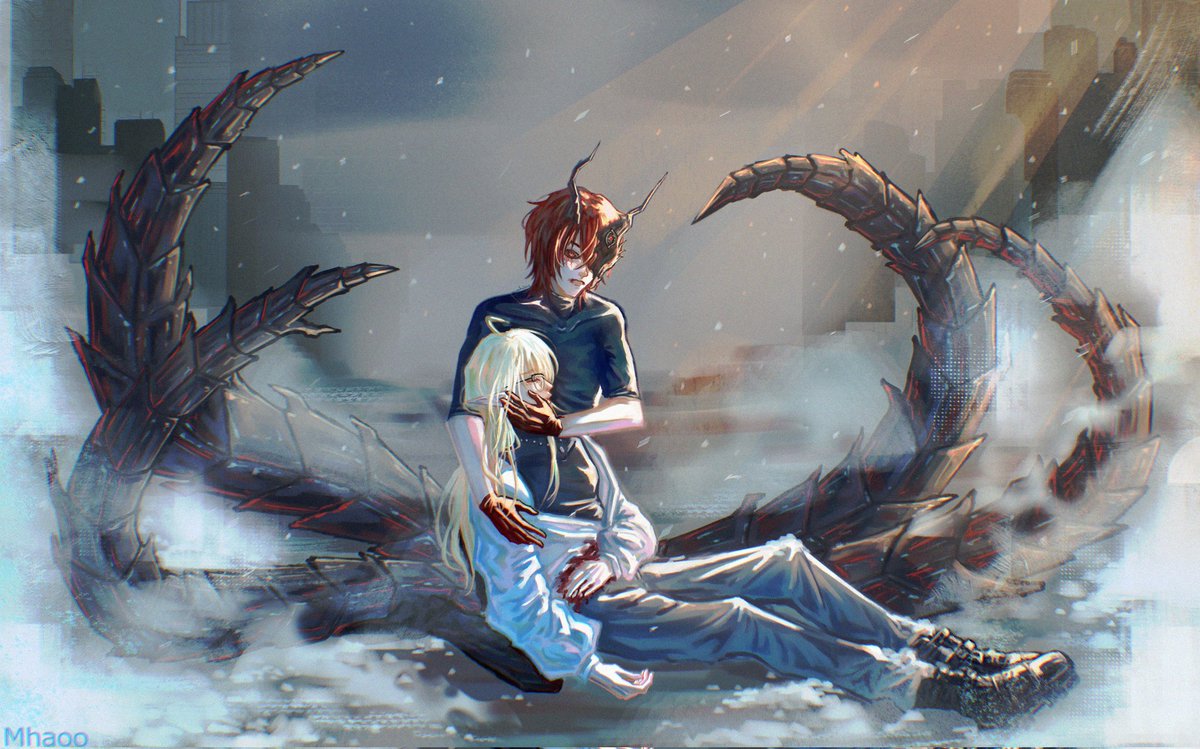 mhaooo__'s tweet photo. Aka and kiro (ocs) in Tokyo ghoul universe!
This was for a collab i hosted on instagram 🌟 https://t.co/GIoOK7bZrc