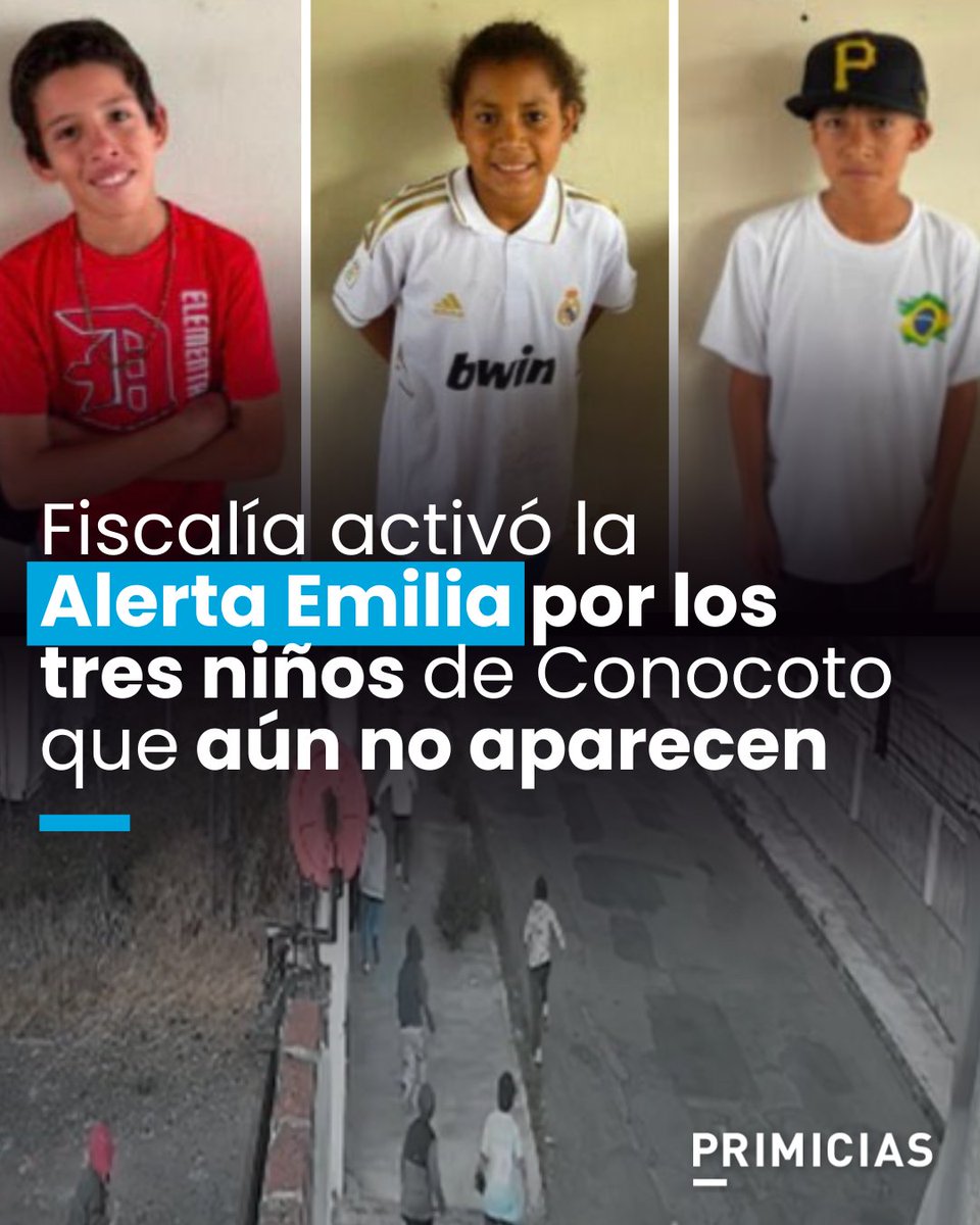 Primicias's tweet photo. Maykel Paúl Curay Vaca, Darianyelis Valeria Rosales y Luis Eduardo Torres Ojito son los únicos menores que aún no han sido localizados tras la desaparición de ocho niños de una casa de acogida administrada por el Gobierno. https://t.co/40fHhgnFLo https://t.co/4eYT4L0UpZ