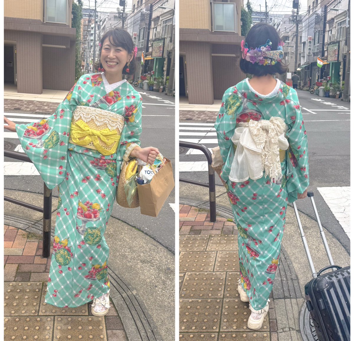 tokimekimono___'s tweet photo. 昨日は、
#アンドリ4 ✨
大好きな作家さんが出店されるということで、ずーっと前から予定空けて楽しみにしておりました😍
かわいいものばかりで大満足でした🥰
主催のお2人、素敵作家さんばかり呼んでいただき感謝🙇‍♀️❤️
この日は雨にも強い、
シミレの苺のダンスコーデ🍓 https://t.co/pY8YURqpiV