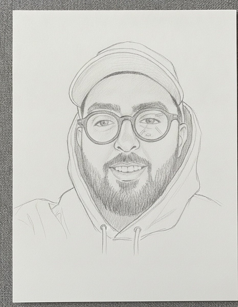 aa_h05's tweet photo. @faisal_m92 
السلام عليكم اخوي فيصل محمد. 
عملت رسمه لصورتك وإن شاء الله تنال اعجابك 🙏🏻
وأتمنى منك تشجعني وتفرحني بمبلغ بسيط. لأن الرسم هو مصدر رزقي الوحيد لي ولعائلتي 🤍 https://t.co/LqDtyuAOP5