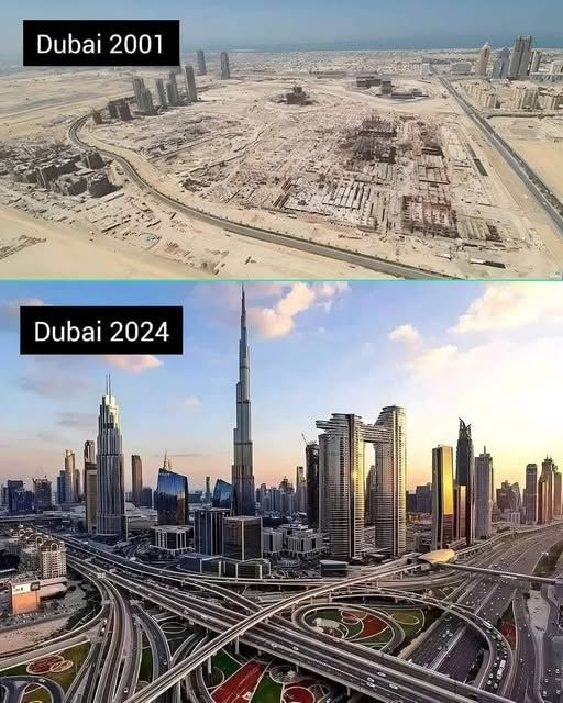 OoTheNigerian's tweet photo. Tinubu has had  TOTAL political control of Lagos for 27 year. The Lagos you see today has had an uninterrupted implementation of his MasterPlan. 

This is Dubai between the same about of time. 

No other political leader has had more than 8-10 years of control to see their vision through. 

Tinubu's vision is bottom barrel.