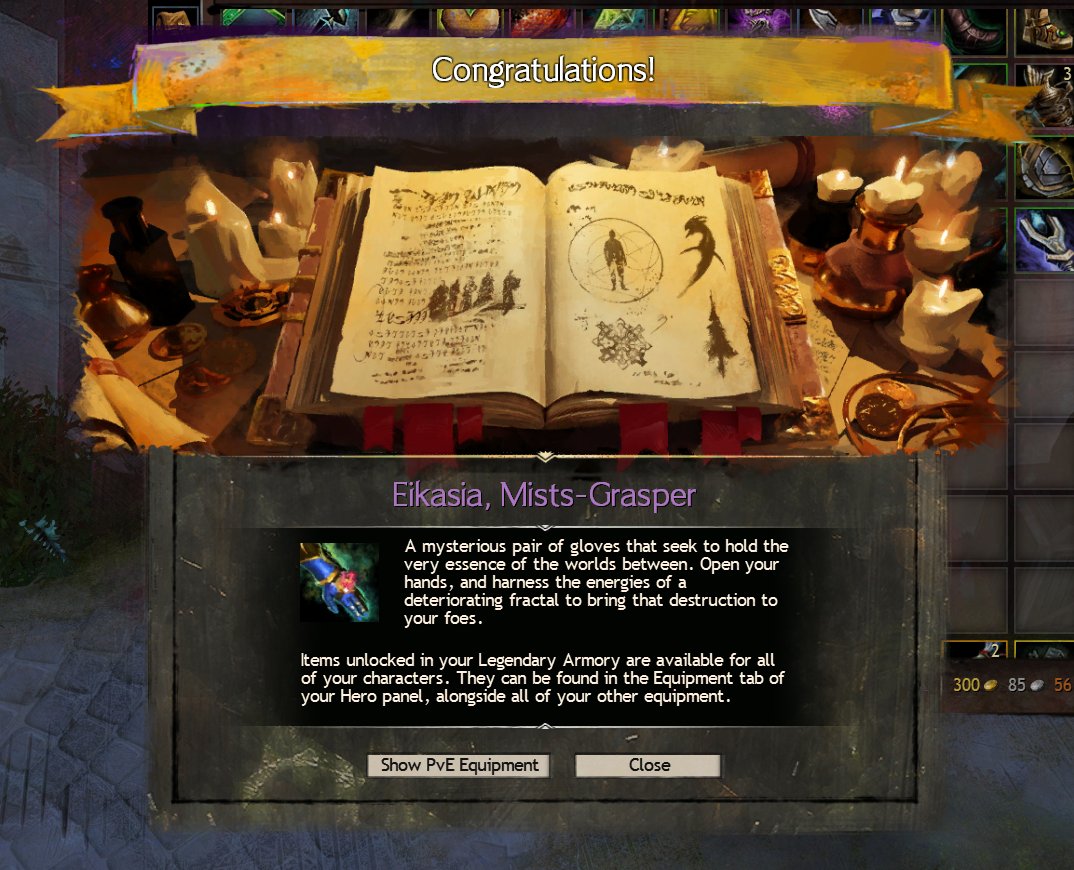 luxthos's tweet photo. Got my first Legendary in #GuildWars2! https://t.co/utECzQrYoi
