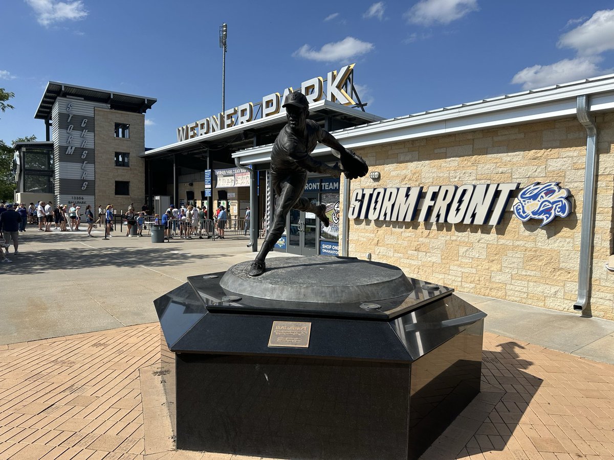 Young08Steve's tweet photo. Columbus Clippers (Guardians) @ Omaha Storm Chasers (Royals)
at Werner Park, Papillion, NE
International League - Triple A
First Time Visiting Werner Park✅ https://t.co/zoAHVh5RD8
