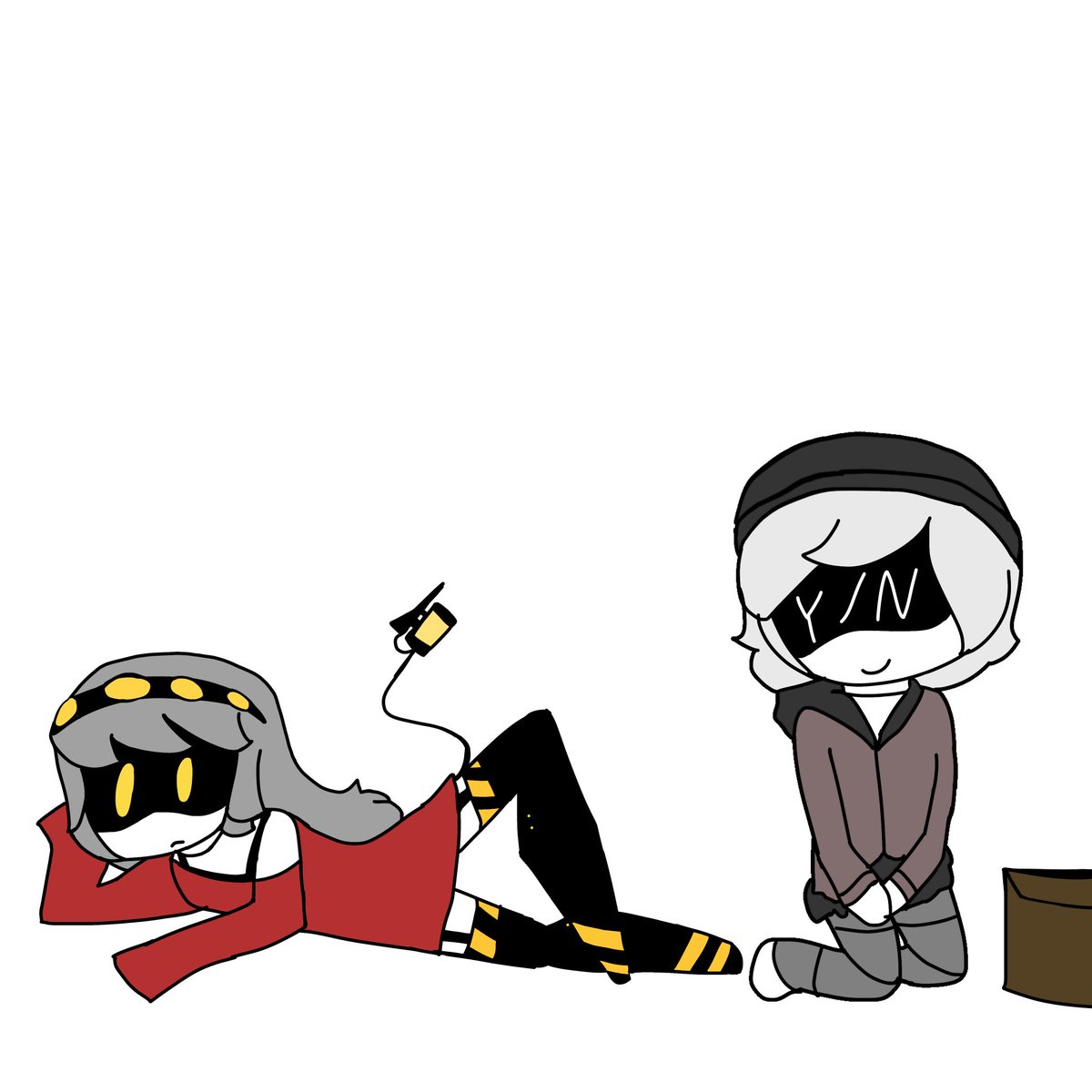 HoldMeAsISpin's tweet photo. I can’t draw cameras 😿
#murderdrones #murdedronesoc #eNVy #NxV #fanchild https://t.co/UDeNe5jv4H