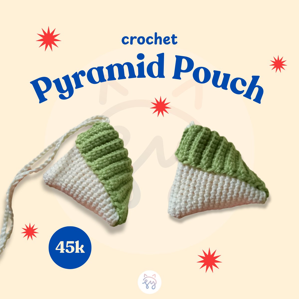 soonwoowu's tweet photo. [RTs &amp; likes are very appreciated 🫶🏻]

✨ Open Pre-Order Crochet Pyramid Pouch 👛

💰 45k (termasuk packing dan admin 🍊)
📏 ± 8×7 cm
⏳ Pengerjaan maks. 7 hari
🍭 Available in 9 colors
(Detail lainnya di pics 👇🏻)

Order di sini: https://t.co/poYUbfil2w

#wts #crochet #pouch https://t.co/k4EBSJ8Djc