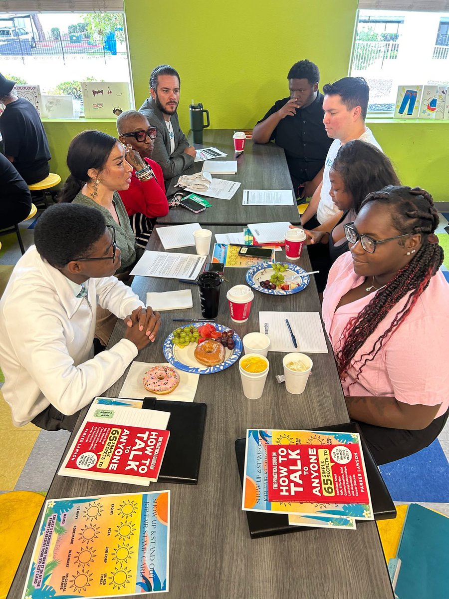 helpsonv's tweet photo. Empowering our youth, one opportunity at a time 💼✨

We were proud to host an Employment Workshop &amp; Job Fair at Shannon West Homeless Youth Center, connecting young people with resources and real career pathways.

A heartfelt thank you to PNC Bank &amp; Pinkbox Doughnuts https://t.co/CgxPoOAMXA