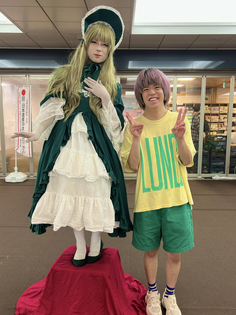 kento_pink222's tweet photo. てぃーのさんに会ったよ✨
嬉しかった😊

@Thino1215 https://t.co/p9cprdjdkg