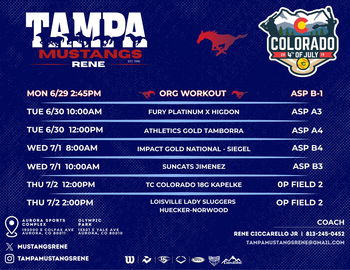 Tampa Mustangs Rene tweet media