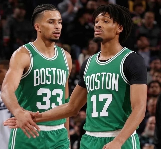 esidery's tweet photo. A potential trade framework between the Celtics and Trail Blazers involving Jaylen Brown:

Boston: Shaedon Sharpe, Toumani Camara, Jerami Grant, 2028 1st (via Bucks), 2030 1st (via Bucks)

Portland: Brown + Sam Hauser https://t.co/A61ksycVcM