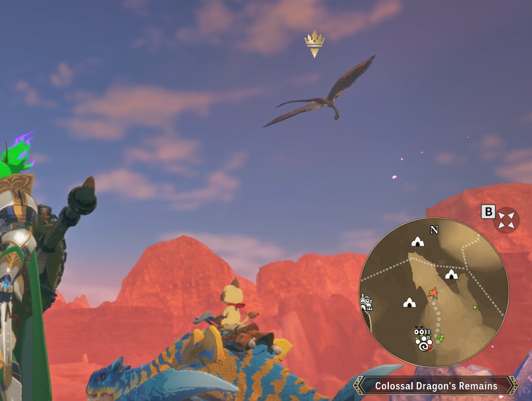drxavie60848658's tweet photo. just discovered you fan force Calamitous Elders to spawn in Stories 3 now.

when you unlock Royal Monsters, a Royal Remobra will spawn at every single location at Nighttime, and killing it instantly forces that areas Calamitous Elder to spawn. Rudy will have special dialog too https://t.co/FmVe27CuqF