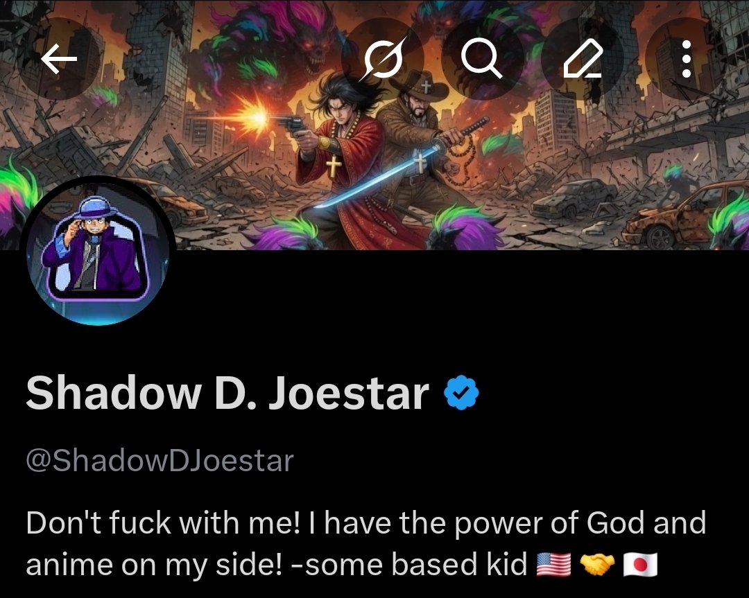 Shadow D. Joestar (@ShadowDJoestar) / Posts / X
