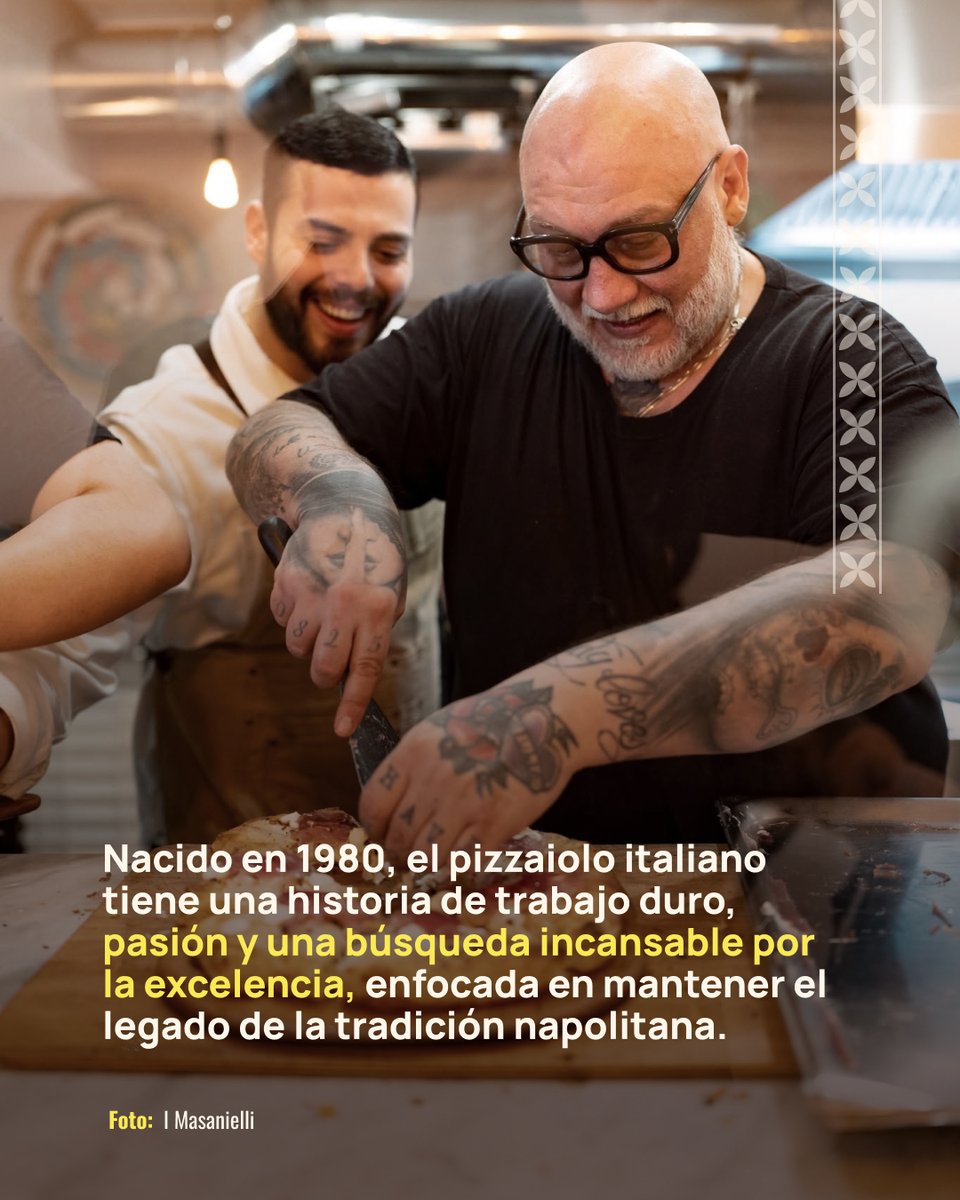 animalgourmet's tweet photo. ¡Lo lleva en la sangre! Francesco Martucci por segundo año consecutivo es nombrado el mejor pizzaiolo (maestro pizzero) del mundo ⭐️🍕, un oficio que entendió desde que tenía tan solo 10 años.
Conoce quién es el hombre premiado por The Best Pizza Awards 2026.
#pizza #pizzaiolo #cocinaitaliana #FrancescoMartucci #AnimalGourmet