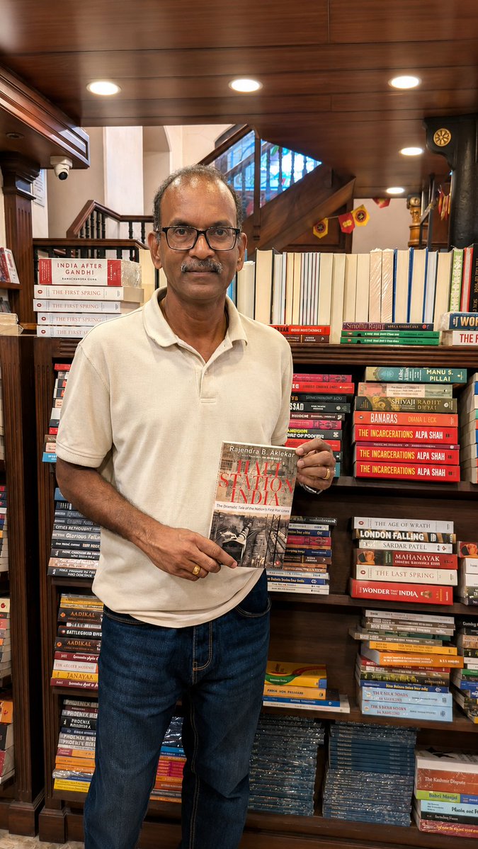 rajtoday's tweet photo. 11 years, multiple editions &amp; still going strong! This first book of mine still remains a bestseller ringing top of the charts. The dramatic history of Mumbai railway. (https://t.co/12PmQZ2Z1A) https://t.co/Yt2CC0elju