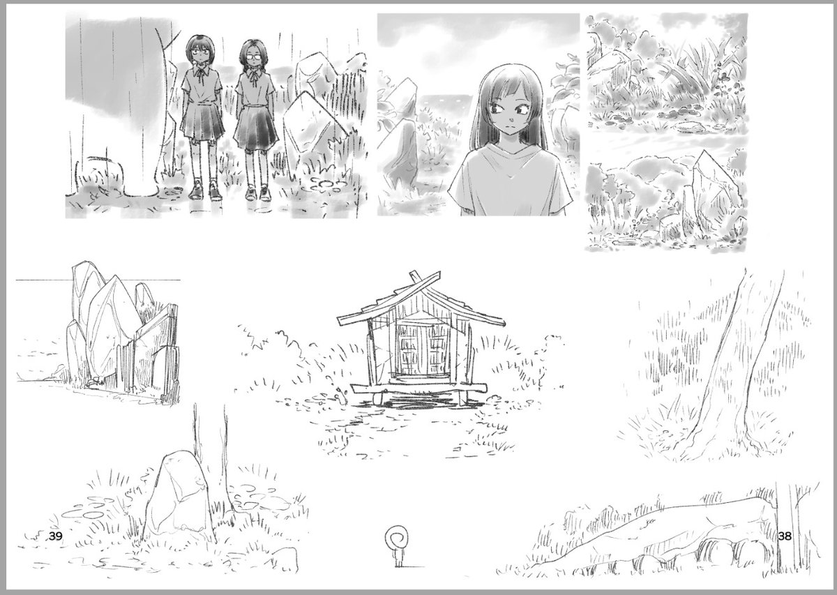 ajiniban7's tweet photo. ５話で描いたイメージ絵です。 

 漫画はこちらから見れますので  
読んでもらえたら うれしいです。 
 ↓  
「この島には都市伝説がある」 
https://t.co/yXfDtFE29f https://t.co/99FPjYhV96