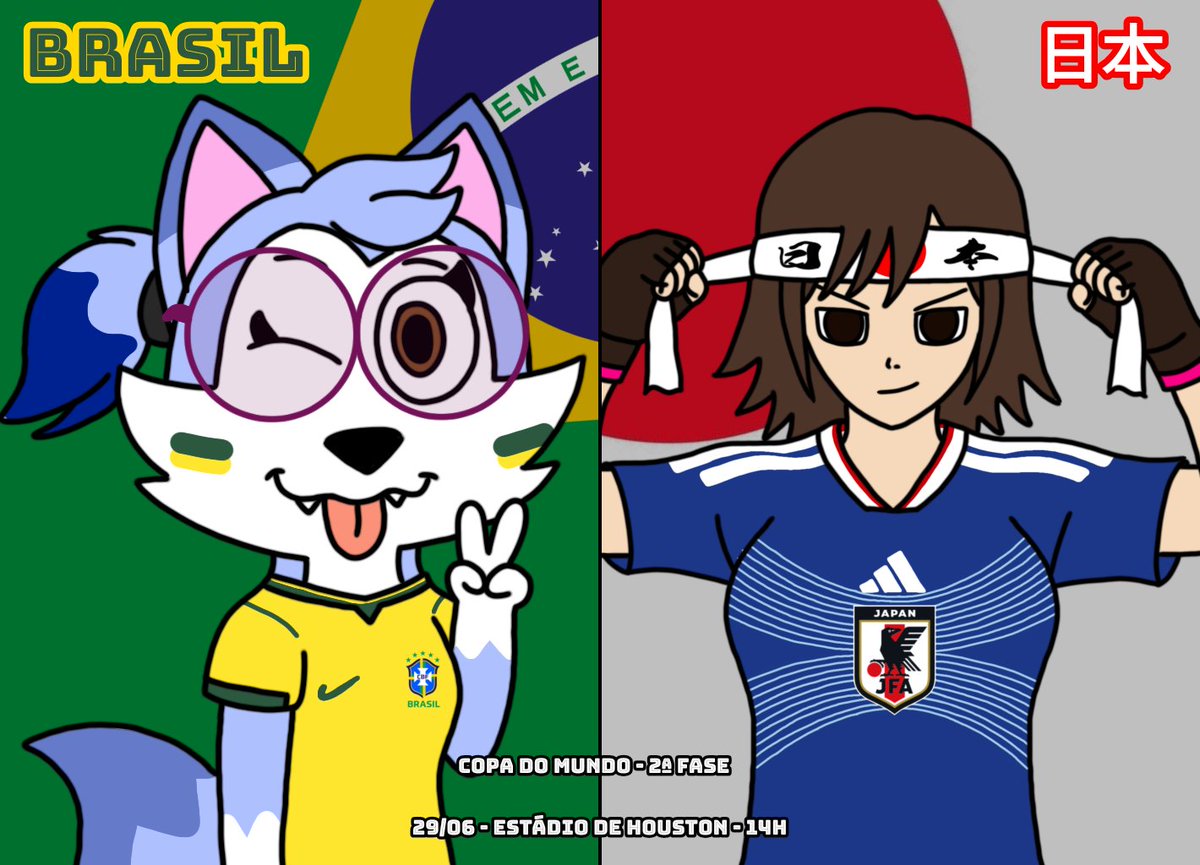 JinAtleticano's tweet photo. HOJE TEM BRASIL X JAPÃO!!!

Em mais um dia de Copa, Brasil e Japão se enfrentam pela 2ª fase da Copa do Mundo, valendo vaga nas Oitavas de Final!!!

ft: @RebecaFoxGirl 

@FutResenhaComun 
#WorldCup 
#Brazil 
#Japan https://t.co/kq59sGs5j8