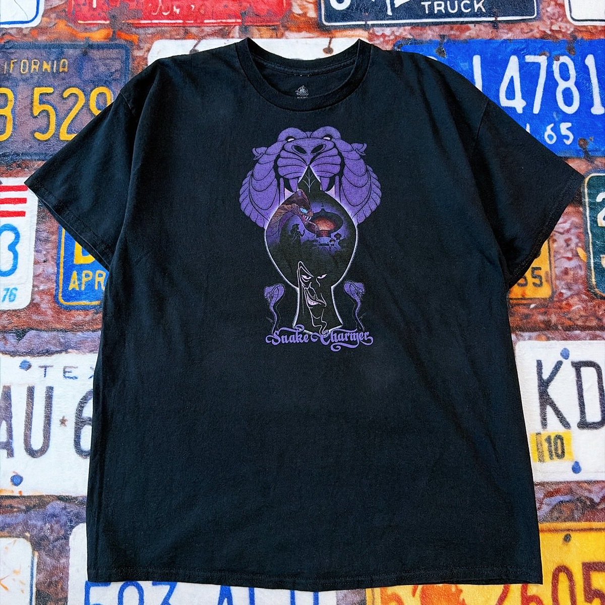 Disney『アラジン』ジャファーTシャツ入荷。 ヴィランらしいダークな