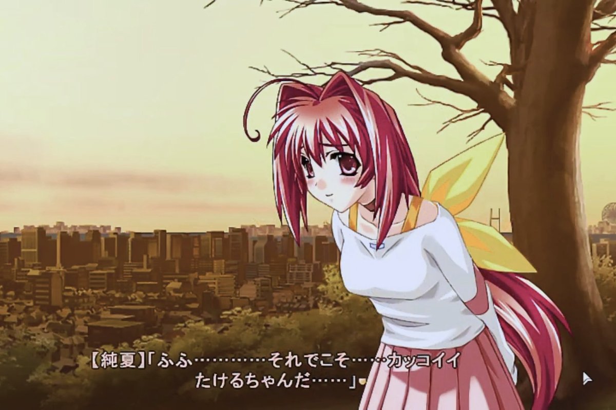 genki_MuvLuv's tweet photo. 前も同じような事を呟いたけど…

エクストラのラストで冥夜の元に向かう武を見送る純夏、そしてオルタ終盤で武を純夏の元に向かわせる冥夜

純夏も冥夜も本心では武を向かわせたくないのに2人とも同じ台詞で見送る両シーンの対比？がたまらん🫠

© Muv-Luv: The Answer https://t.co/aRO6DdOk6k