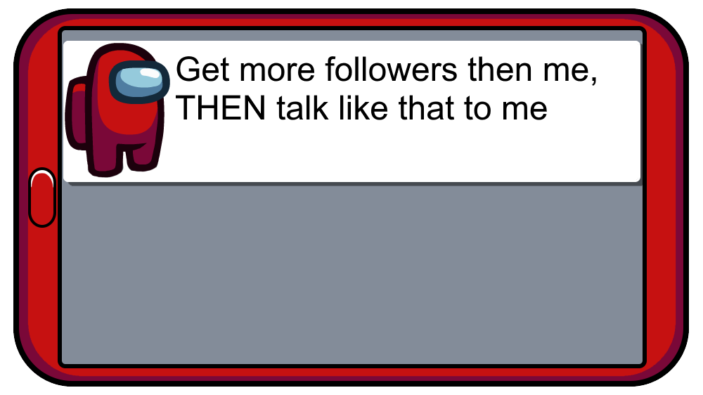 Red Among Us Crewmate tweet media