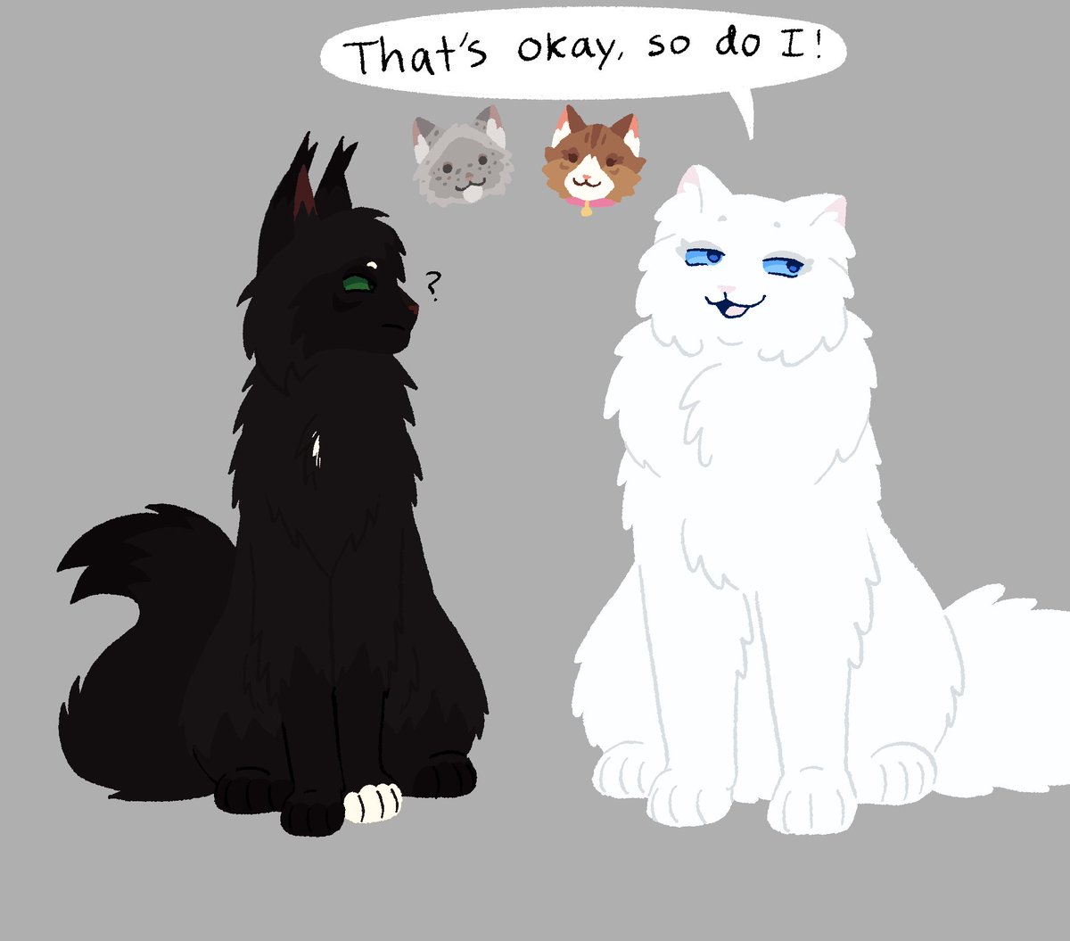 Kittieeepaw's tweet photo. I can’t stop drawing warrior cat slop

#warriorcats https://t.co/vjTXmgTjbY