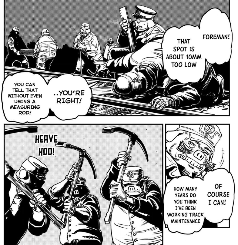 TArchcast's tweet photo. "Orcsen Oukokushi"

I love this manga, it's 80% pure logistics porn! https://t.co/Qv44XhQFAW
