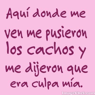cocifran's tweet photo. Sale preñá y después que es culpa de uno https://t.co/U8jzExrahx