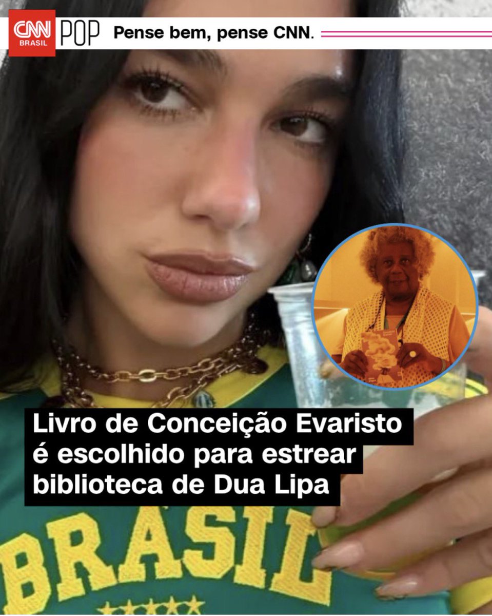 PedroRonchi2's tweet photo. Motivo pelo qual a Dua Lipa não apoia a extrema direita: ela lê. https://t.co/AxVgLF8PpO