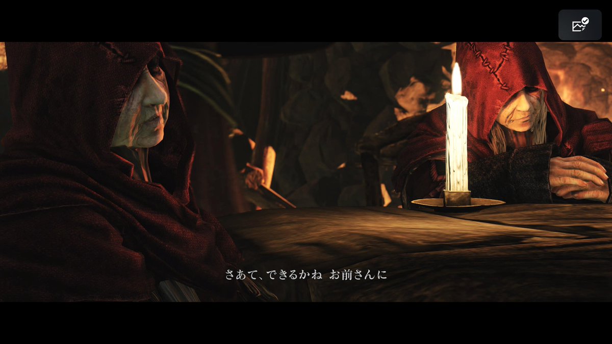 hunter_yu1's tweet photo. 飛び込んだ渦潮の先は異世界

怯え、震えながら進んだ暗い道の先に、灯る一軒家

温かいスープでも頂けるかな なんて思った矢先

陰湿な感じのばーさん達に煽られる洗礼💥

初対面でハラスメントはいい歳して人としてNG🙅‍♂️

耐えて、道の先へと進むのであった…

#前途多難 #ダークソウル2 https://t.co/tAj7Xy5URF