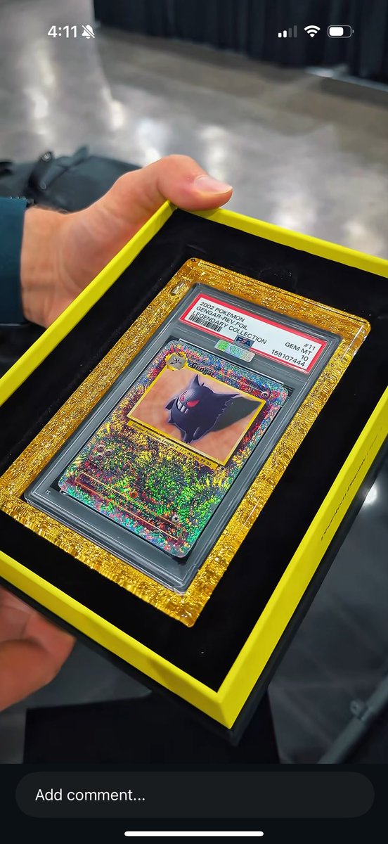 Hellaorganics's tweet photo. This guy just said his high offer on this psa 10 LC Gengar was $675,000

Wtf https://t.co/qNAV5air6h