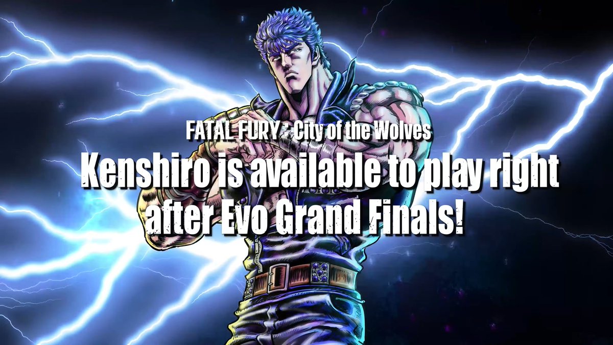 Wario64's tweet photo. Kenshiro for Fatal Fury: City of the Wolves releasing tonight https://t.co/rjhEIf8aEm https://t.co/WZrsOuyNUH