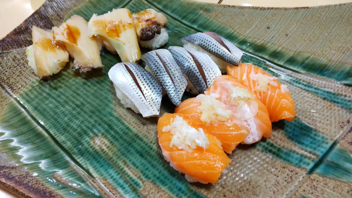 tyobyee's tweet photo. 昨日、時鮭（ときしらず）と大助（おおすけ）を出してくれる店に行ってきた🤤
最後の晩餐はやっぱりお寿司かな🤪 https://t.co/QALm1rukjW