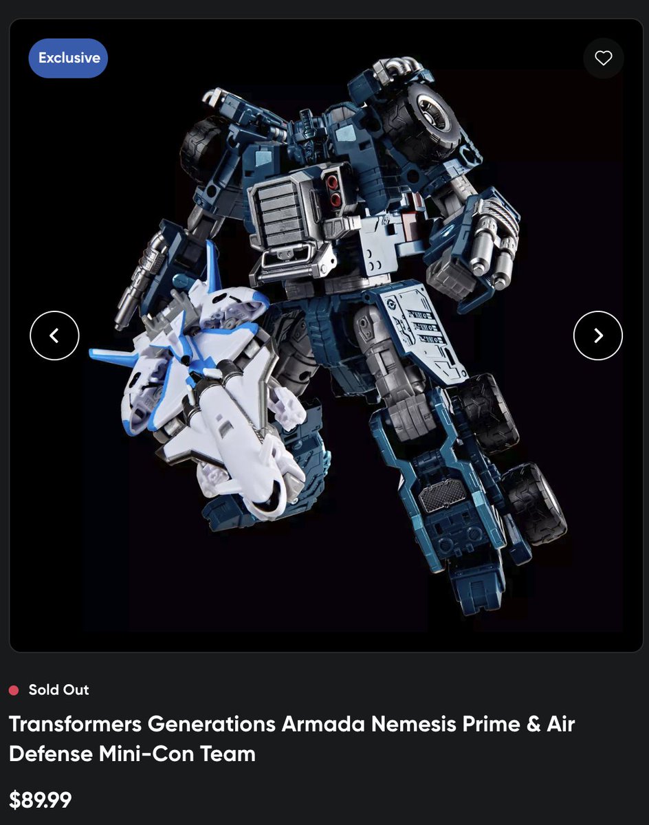 ThatzFlamez's tweet photo. A bit heartbroken that Nemesis and the Starsaber are sold out now.

There was no reason for both of these highly requested characters to be paired into an overpriced hard to get pack besides obvious greed. 
Good luck finding these for anything lower than $150 on ebay now https://t.co/nSbWMYESnC