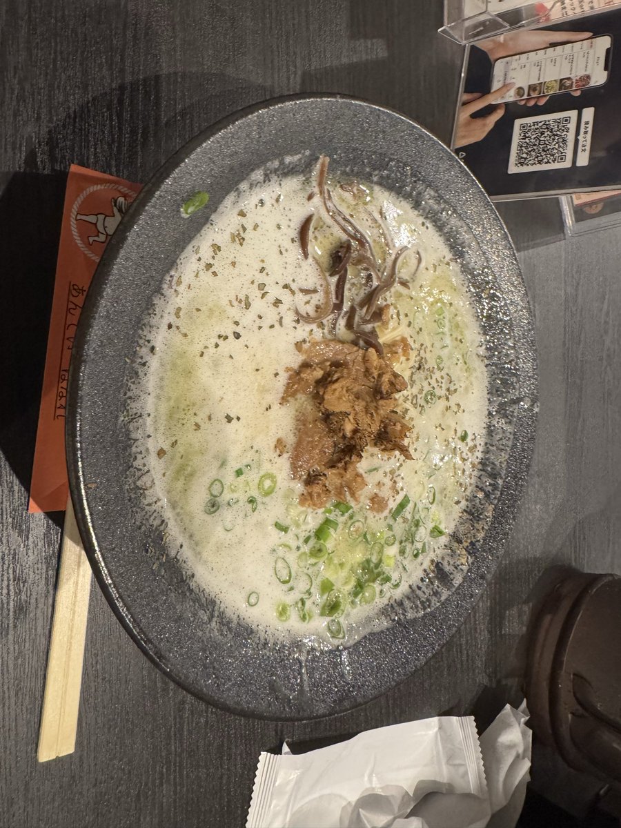 timon_kouya's tweet photo. 別府のあんてい　はなれに食べに行ってきた😊
バジルとんこつ美味しかった😊 https://t.co/4dnDfhNStF