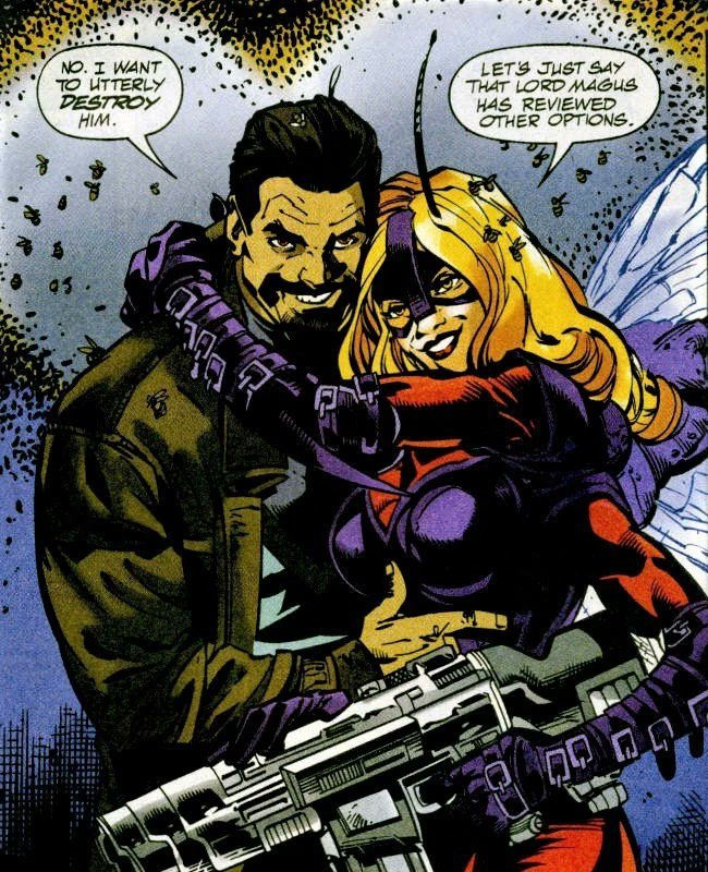 ManRitan's tweet photo. So Zazzala and Tazzala are gay too?

Now not only does DC promote homosexuality, but incest too
A little trivia for those who dont know, in comics Zazzala and Tazzala besides being villains theyre also sisters

This must by DCs attempt at their own Elsa and Anna incest pairing https://t.co/GcpQ9EyhL7